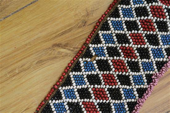 A collection of Zulu beadwork,